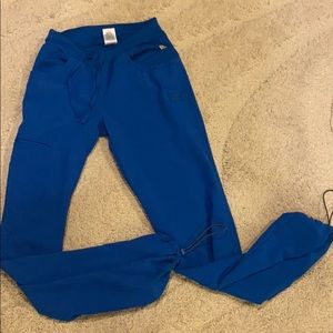 XS tall Cherokee infinity scrub pants Royal blue